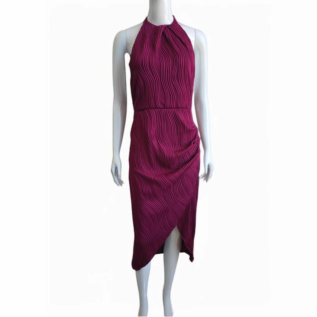 Lamoderoyale™ | Draped Midi Elbise