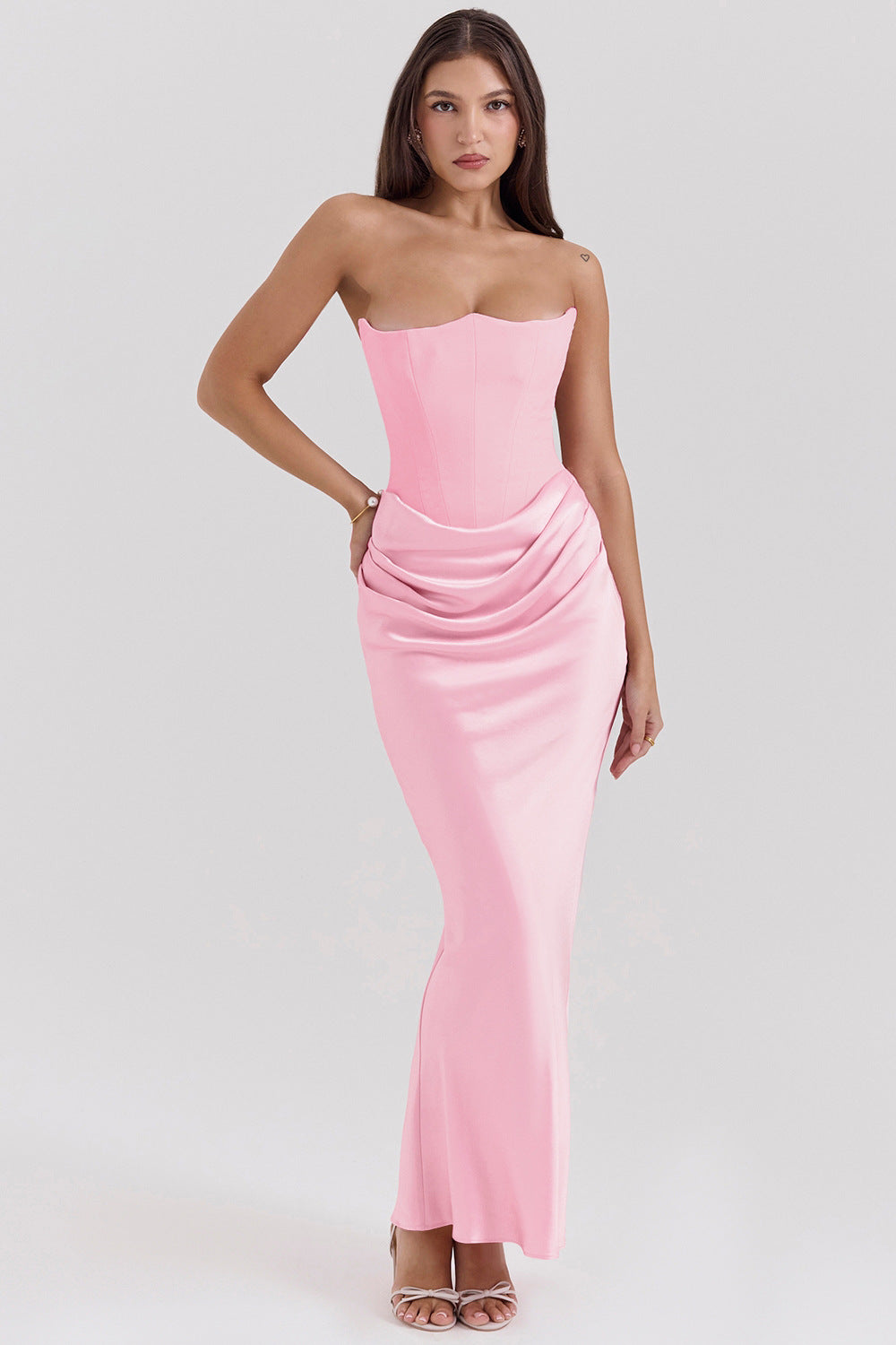 Lamoderoyale™ | Serena Straplez Elbise