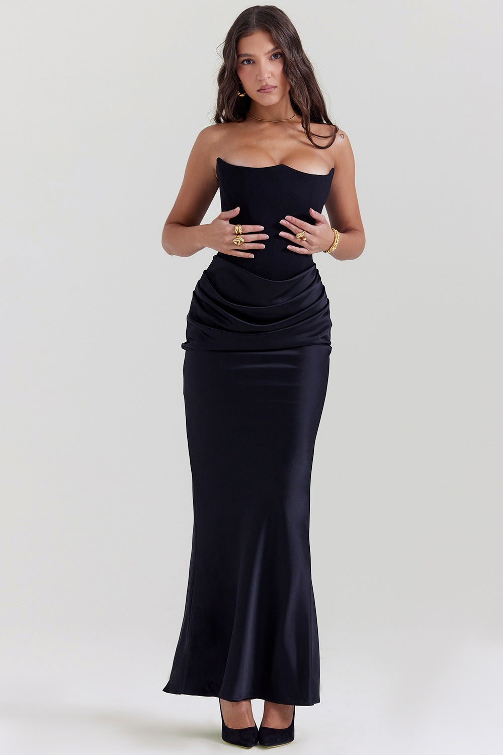 Lamoderoyale™ | Serena Straplez Elbise